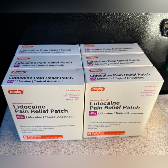 Lidocaine Patches - 30 total (6 boxes - 5 patches per box) - Picture 6 of 6